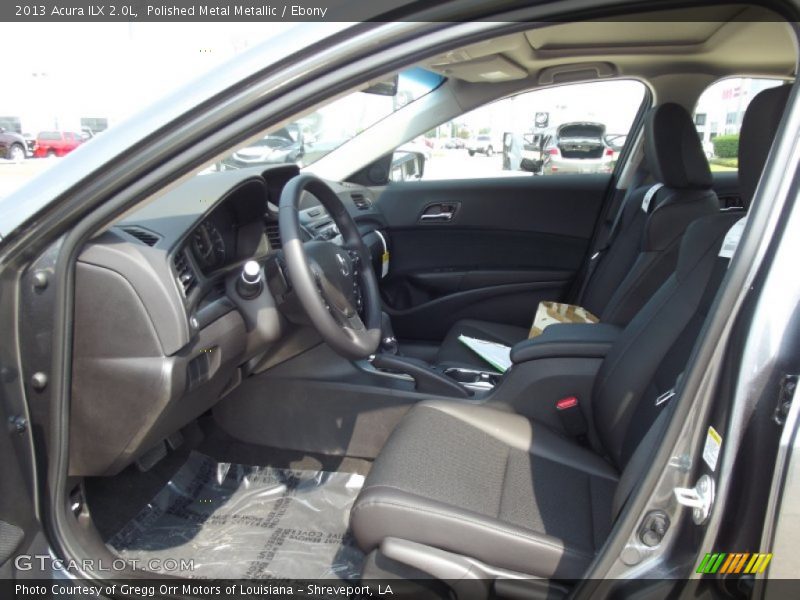 Polished Metal Metallic / Ebony 2013 Acura ILX 2.0L