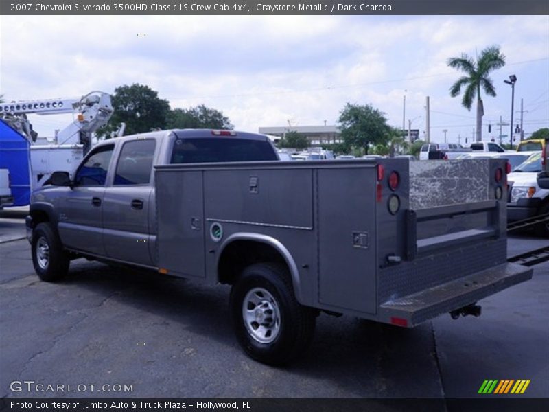 Graystone Metallic / Dark Charcoal 2007 Chevrolet Silverado 3500HD Classic LS Crew Cab 4x4