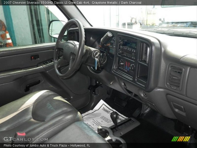 Graystone Metallic / Dark Charcoal 2007 Chevrolet Silverado 3500HD Classic LS Crew Cab 4x4