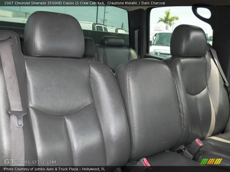 Graystone Metallic / Dark Charcoal 2007 Chevrolet Silverado 3500HD Classic LS Crew Cab 4x4