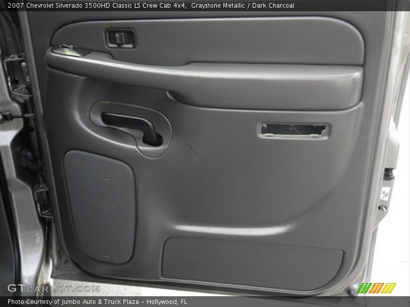 Graystone Metallic / Dark Charcoal 2007 Chevrolet Silverado 3500HD Classic LS Crew Cab 4x4