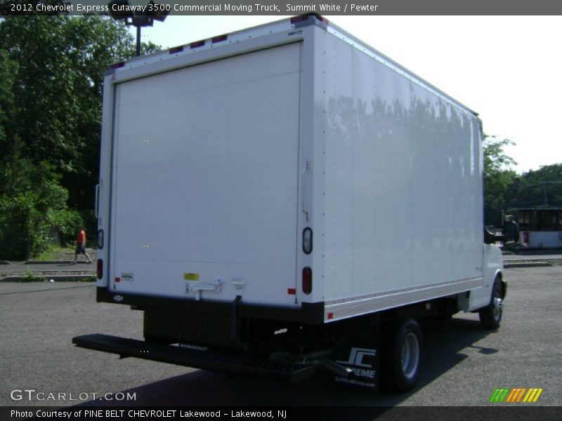Summit White / Pewter 2012 Chevrolet Express Cutaway 3500 Commercial Moving Truck