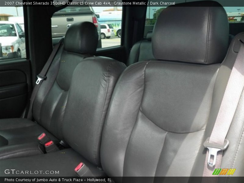 Graystone Metallic / Dark Charcoal 2007 Chevrolet Silverado 3500HD Classic LS Crew Cab 4x4