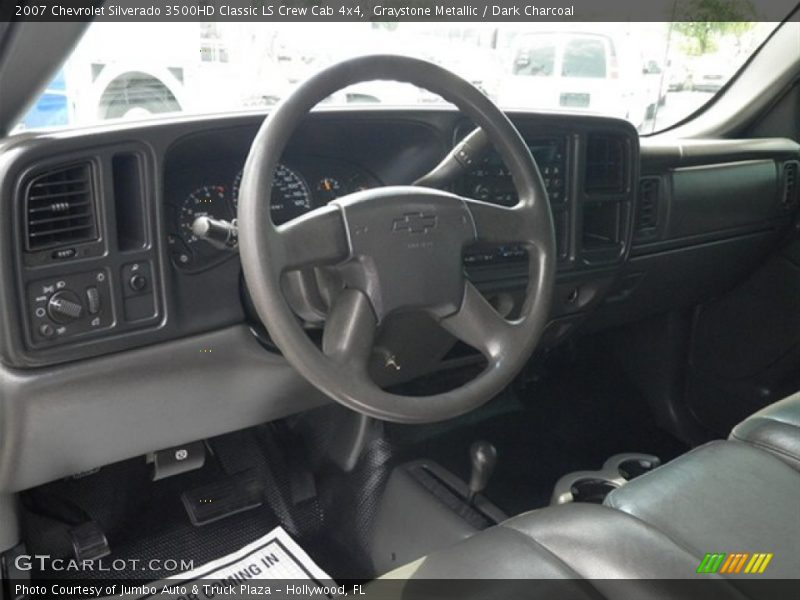 Graystone Metallic / Dark Charcoal 2007 Chevrolet Silverado 3500HD Classic LS Crew Cab 4x4