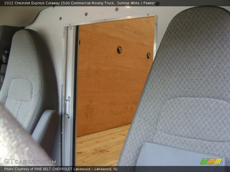Summit White / Pewter 2012 Chevrolet Express Cutaway 3500 Commercial Moving Truck