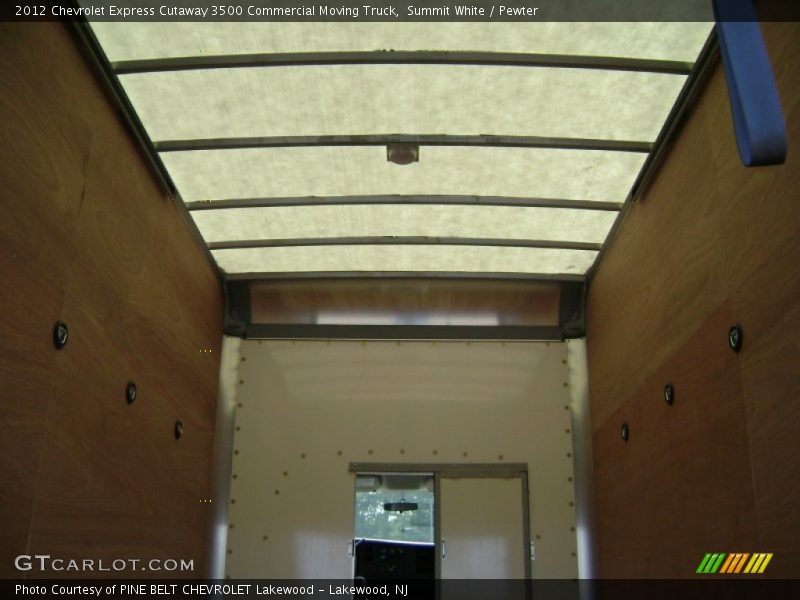 Summit White / Pewter 2012 Chevrolet Express Cutaway 3500 Commercial Moving Truck