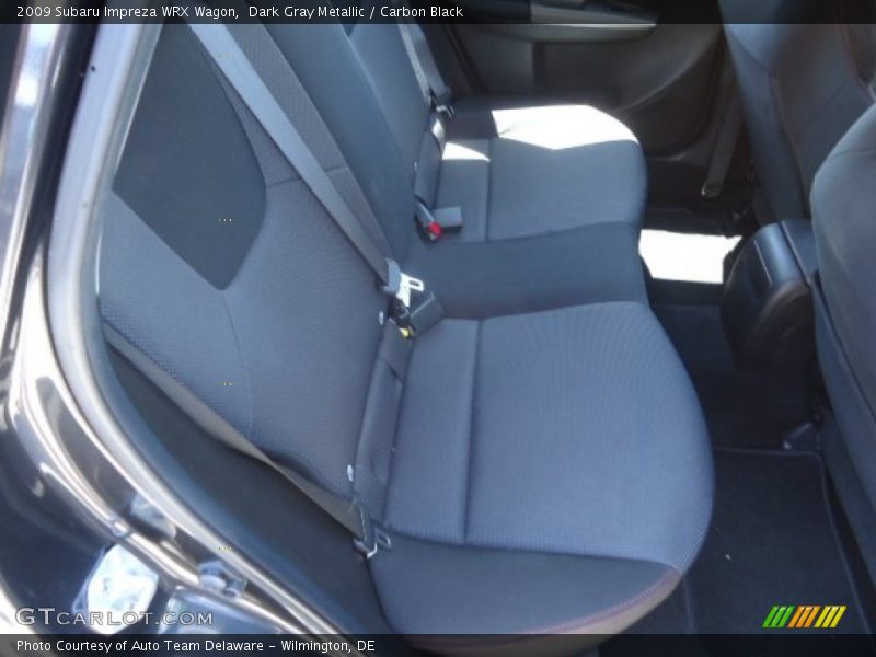 Rear Seat of 2009 Impreza WRX Wagon