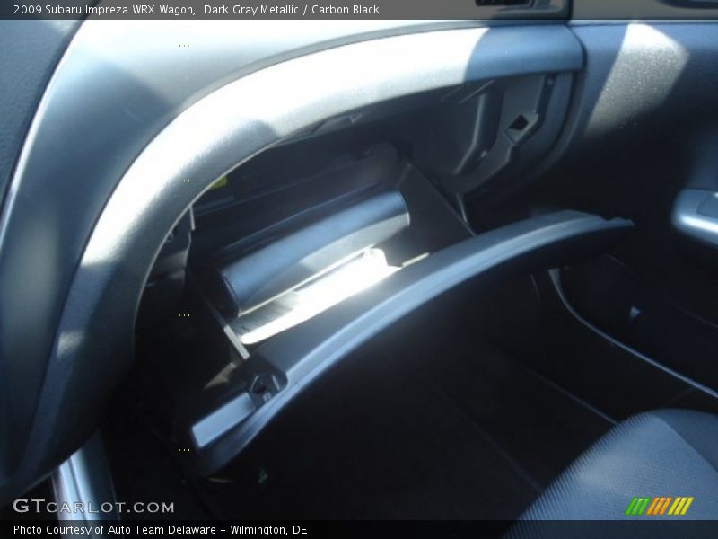 Dark Gray Metallic / Carbon Black 2009 Subaru Impreza WRX Wagon