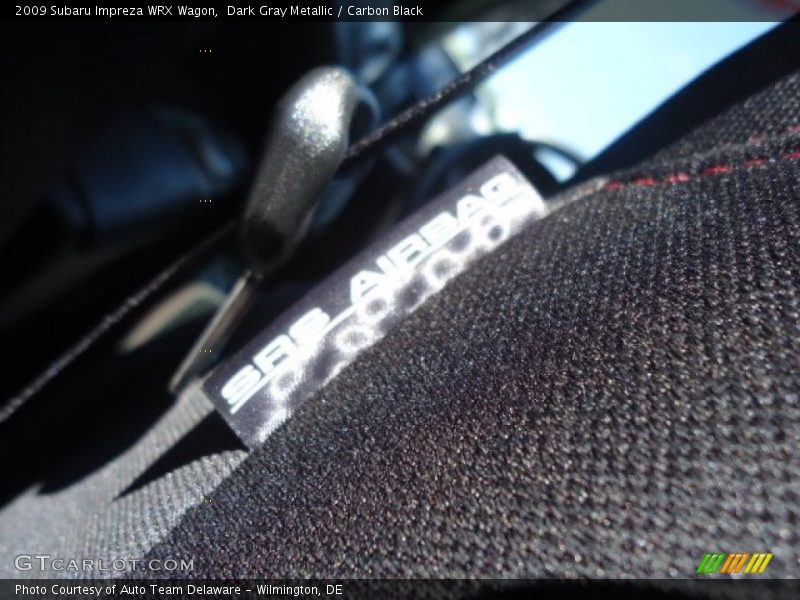 Dark Gray Metallic / Carbon Black 2009 Subaru Impreza WRX Wagon