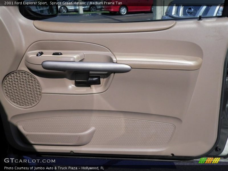 Spruce Green Metallic / Medium Prairie Tan 2001 Ford Explorer Sport