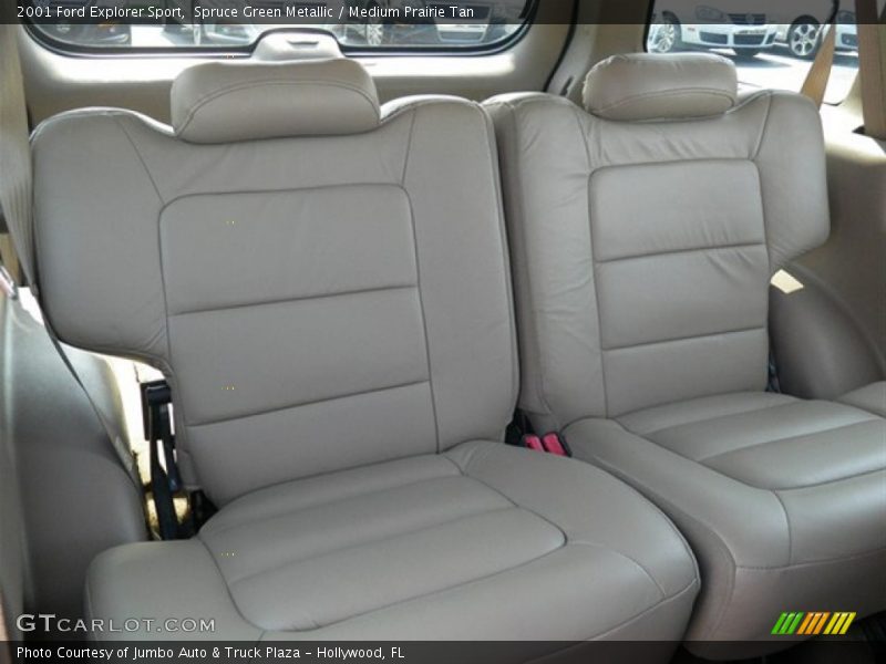 Spruce Green Metallic / Medium Prairie Tan 2001 Ford Explorer Sport