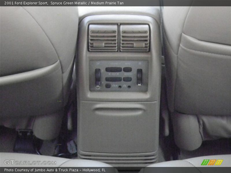 Spruce Green Metallic / Medium Prairie Tan 2001 Ford Explorer Sport
