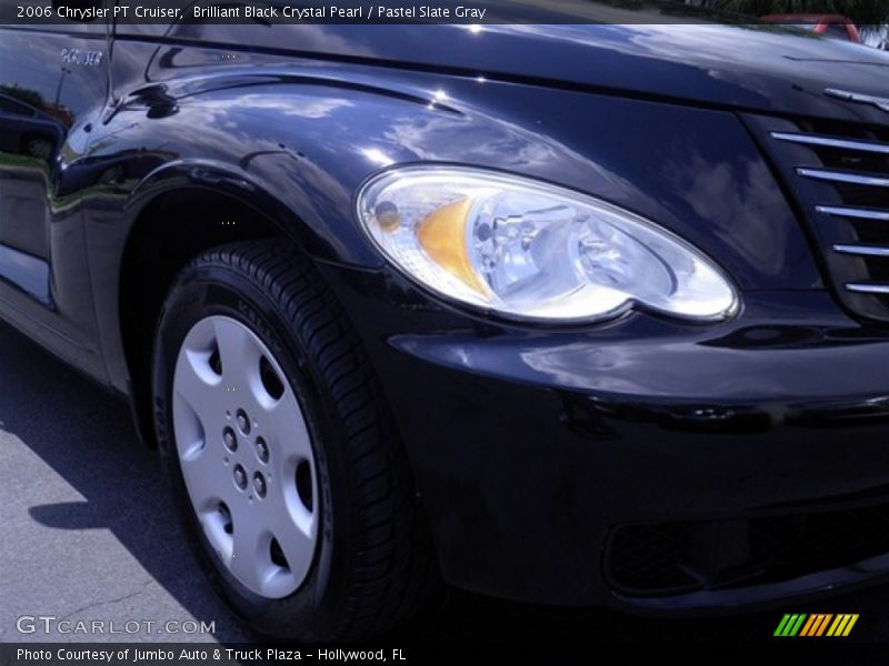 Brilliant Black Crystal Pearl / Pastel Slate Gray 2006 Chrysler PT Cruiser