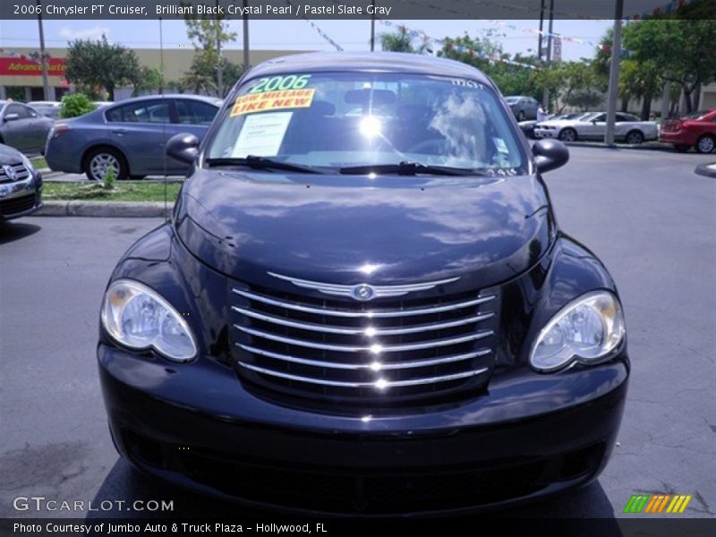 Brilliant Black Crystal Pearl / Pastel Slate Gray 2006 Chrysler PT Cruiser