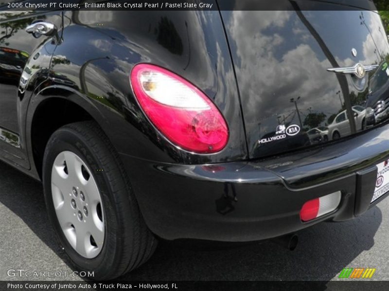 Brilliant Black Crystal Pearl / Pastel Slate Gray 2006 Chrysler PT Cruiser