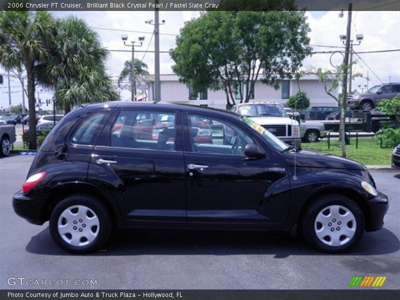 Brilliant Black Crystal Pearl / Pastel Slate Gray 2006 Chrysler PT Cruiser