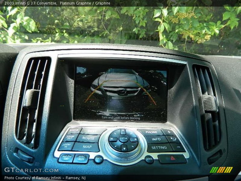 Platinum Graphite / Graphite 2009 Infiniti G 37 Convertible