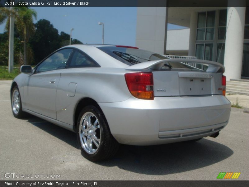Liquid Silver / Black 2001 Toyota Celica GT-S