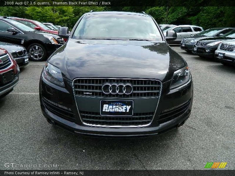 Phantom Black Pearl Effect / Black 2008 Audi Q7 3.6 quattro