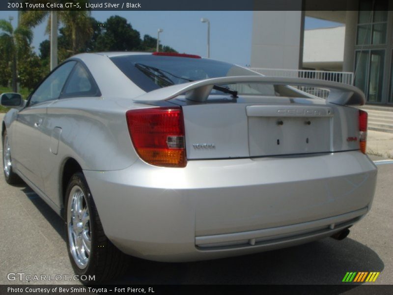 Liquid Silver / Black 2001 Toyota Celica GT-S