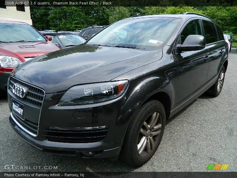 Phantom Black Pearl Effect / Black 2008 Audi Q7 3.6 quattro