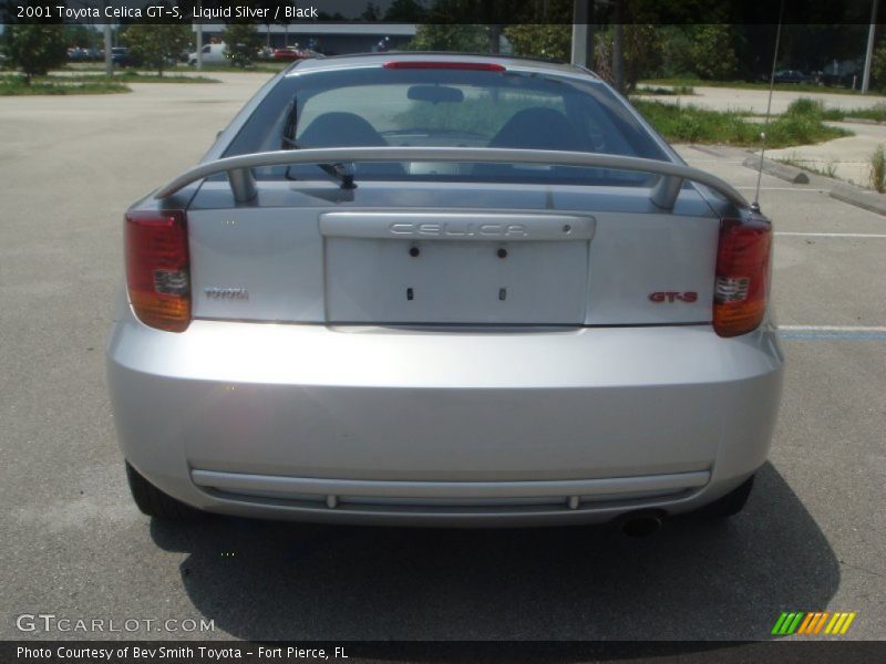 Liquid Silver / Black 2001 Toyota Celica GT-S