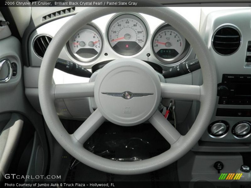 Brilliant Black Crystal Pearl / Pastel Slate Gray 2006 Chrysler PT Cruiser