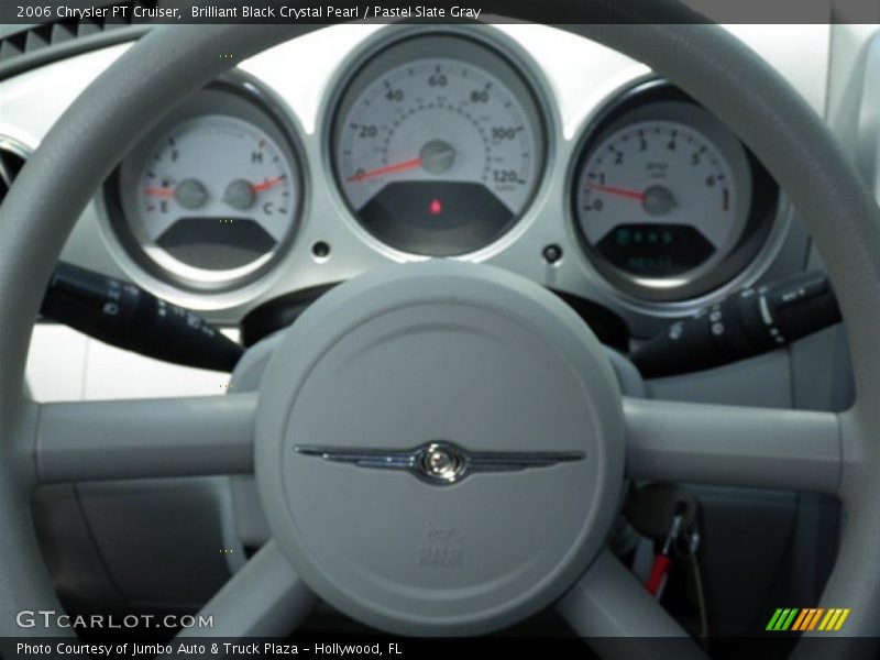 Brilliant Black Crystal Pearl / Pastel Slate Gray 2006 Chrysler PT Cruiser