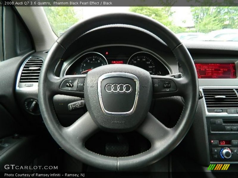 Phantom Black Pearl Effect / Black 2008 Audi Q7 3.6 quattro