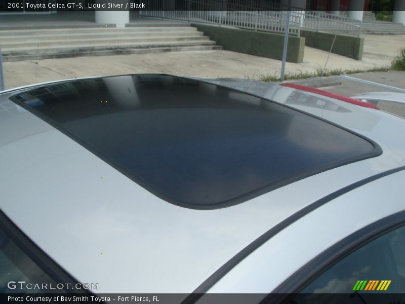Liquid Silver / Black 2001 Toyota Celica GT-S