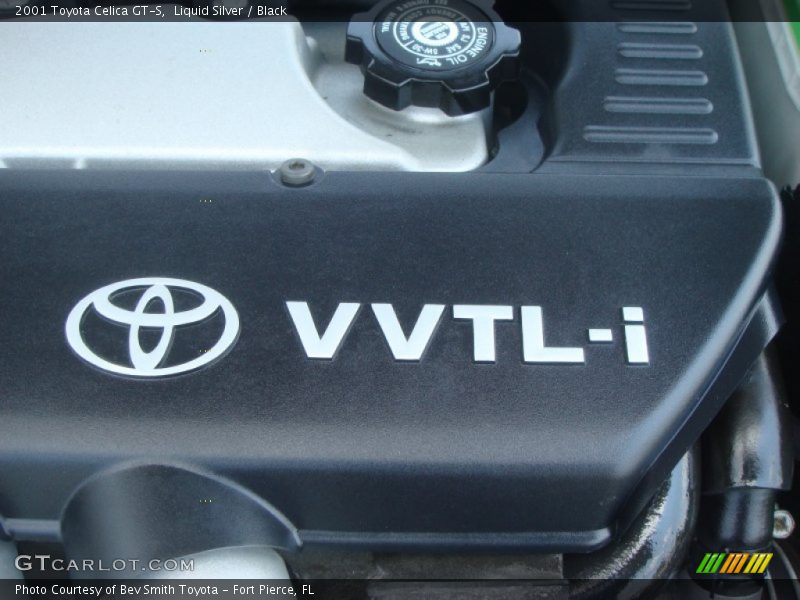 Liquid Silver / Black 2001 Toyota Celica GT-S