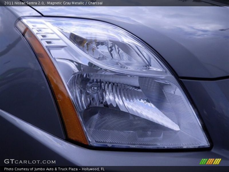 Magnetic Gray Metallic / Charcoal 2011 Nissan Sentra 2.0