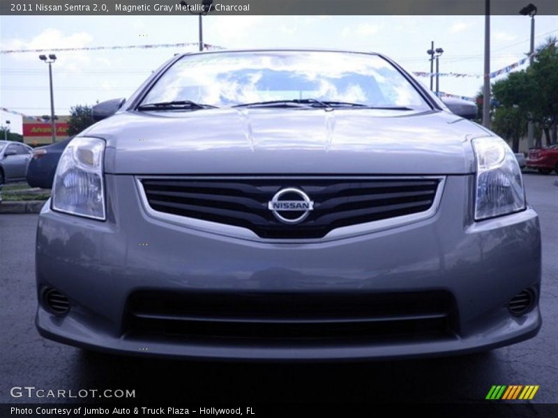 Magnetic Gray Metallic / Charcoal 2011 Nissan Sentra 2.0