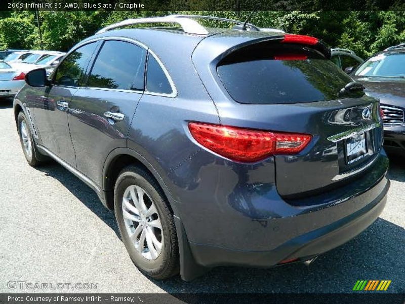 Blue Slate / Graphite 2009 Infiniti FX 35 AWD