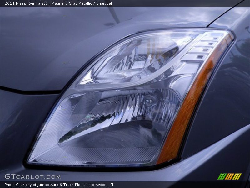 Magnetic Gray Metallic / Charcoal 2011 Nissan Sentra 2.0