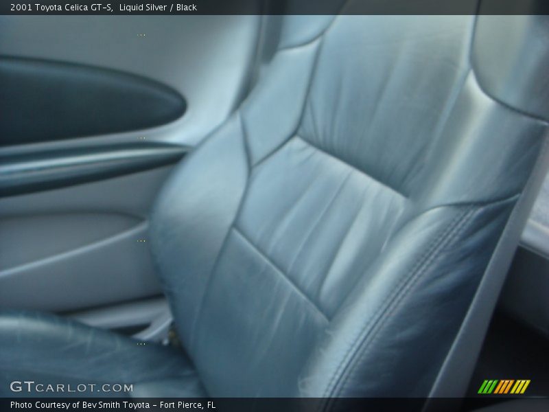Liquid Silver / Black 2001 Toyota Celica GT-S
