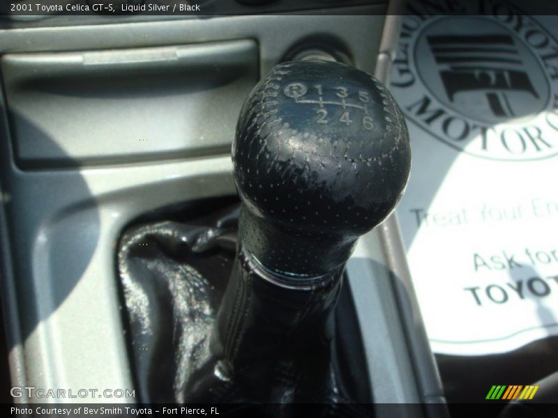 Liquid Silver / Black 2001 Toyota Celica GT-S