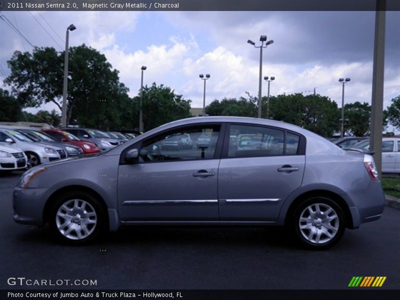 Magnetic Gray Metallic / Charcoal 2011 Nissan Sentra 2.0