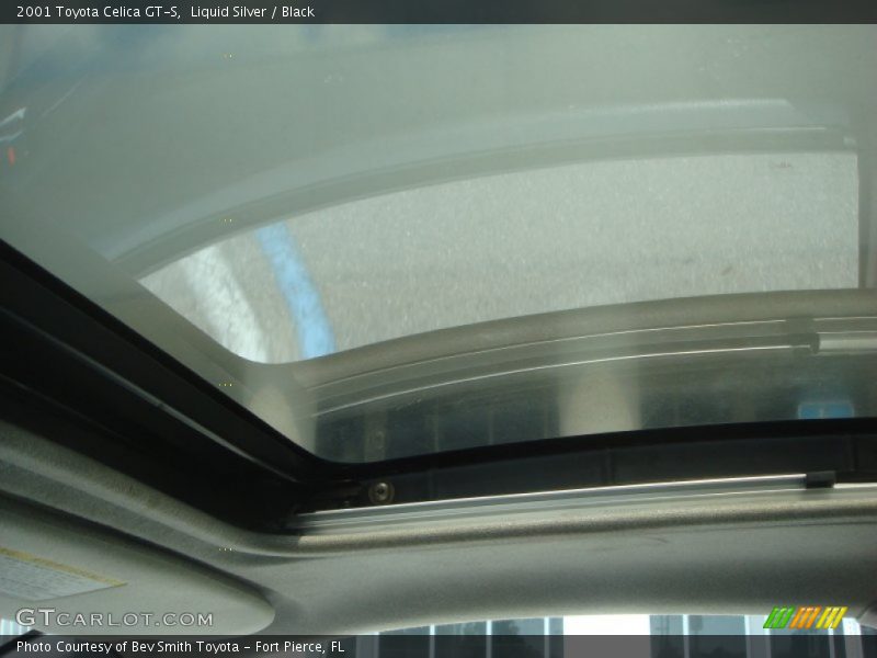 Liquid Silver / Black 2001 Toyota Celica GT-S
