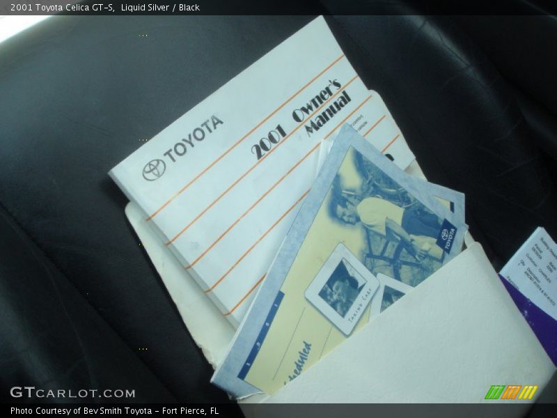 Liquid Silver / Black 2001 Toyota Celica GT-S