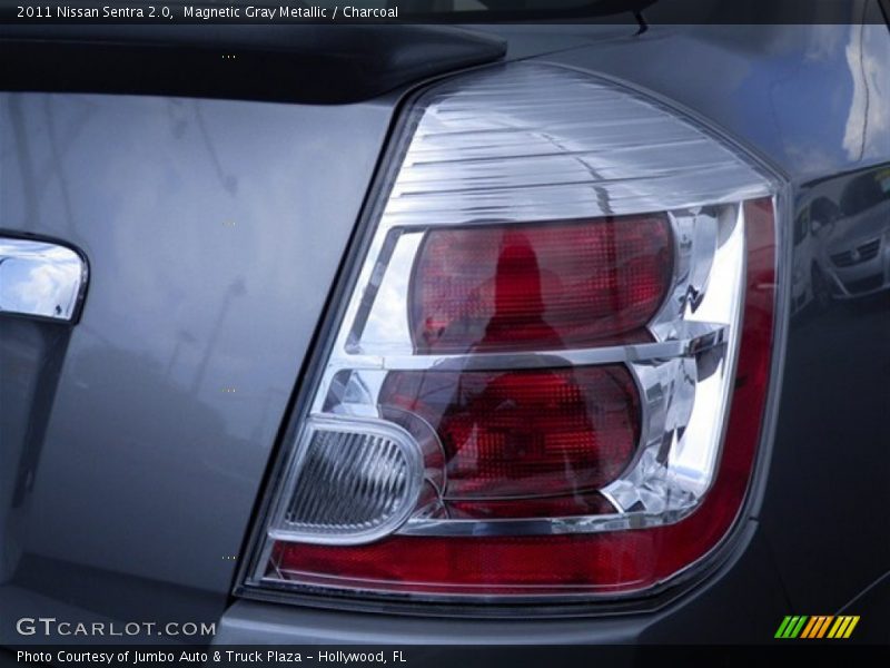 Magnetic Gray Metallic / Charcoal 2011 Nissan Sentra 2.0