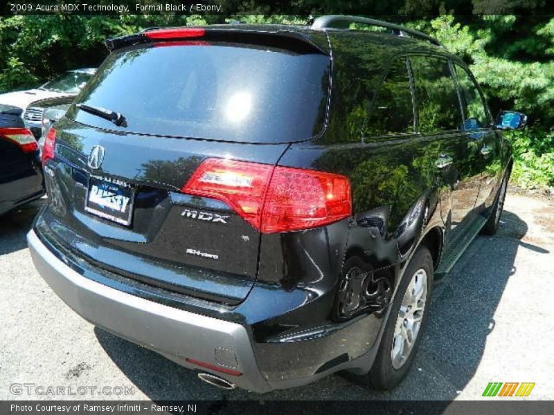 Formal Black / Ebony 2009 Acura MDX Technology