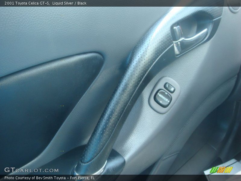 Liquid Silver / Black 2001 Toyota Celica GT-S