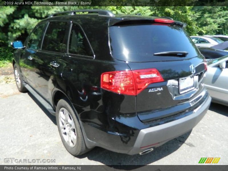 Formal Black / Ebony 2009 Acura MDX Technology
