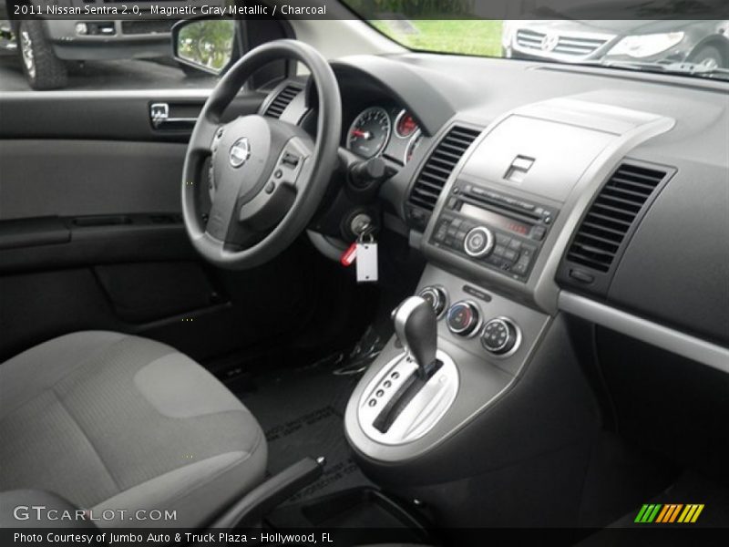 Magnetic Gray Metallic / Charcoal 2011 Nissan Sentra 2.0
