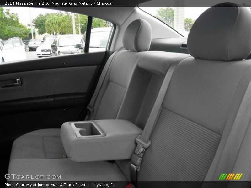 Magnetic Gray Metallic / Charcoal 2011 Nissan Sentra 2.0
