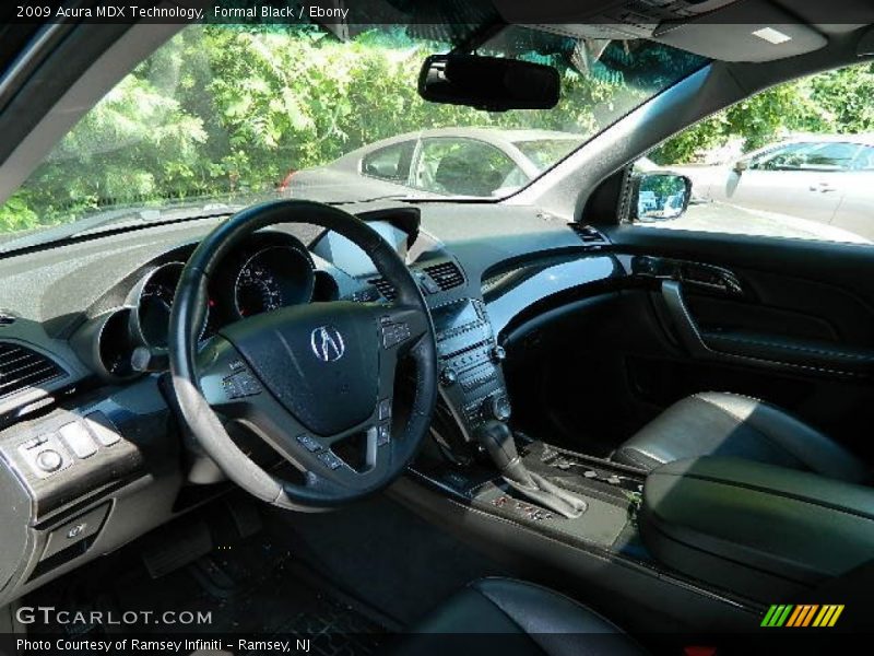 Formal Black / Ebony 2009 Acura MDX Technology