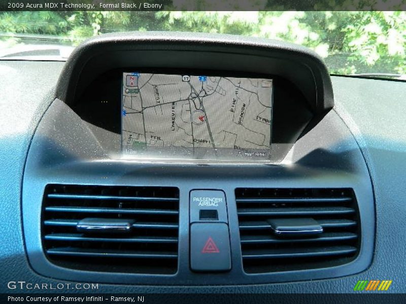 Formal Black / Ebony 2009 Acura MDX Technology