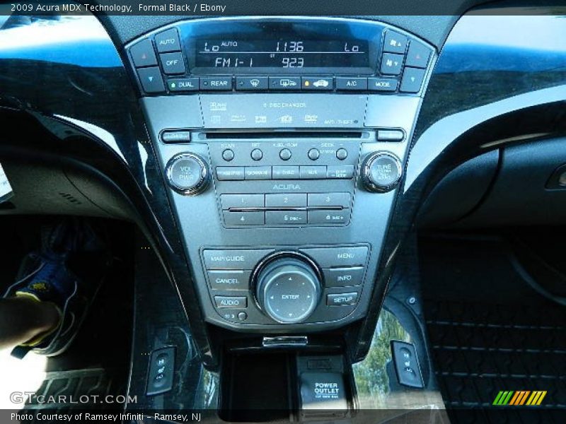 Formal Black / Ebony 2009 Acura MDX Technology
