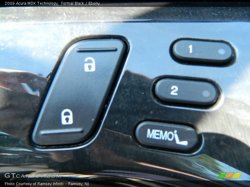 Formal Black / Ebony 2009 Acura MDX Technology